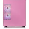 View 170 TG ARGB, Tower-Gehäuse pink, Tempered Glass x 2