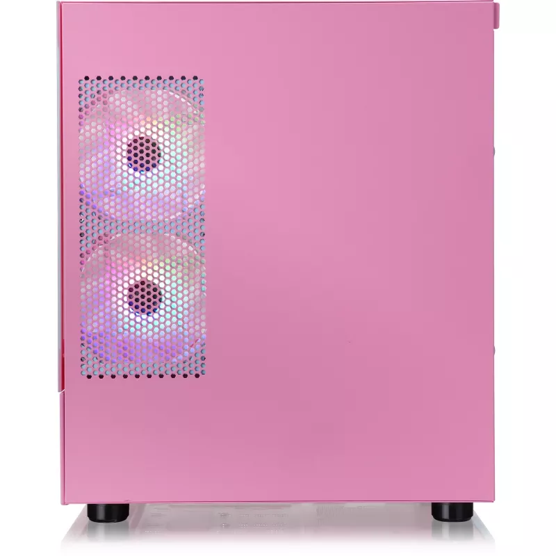 View 170 TG ARGB, Tower-Gehäuse pink, Tempered Glass x 2