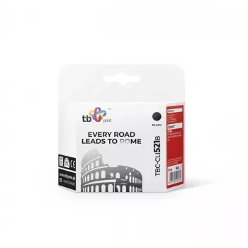 Ink. Cartridge TB Kompat. S Canon CLI-521Bk 100% New