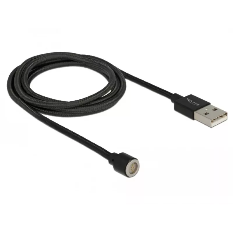 USB-Kabel DeLOCK 85724 USB 2.0 1,1 m Schwarz