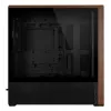 PC-Gehäuse Lian Li Lancool LAN217X Midi Tower Schwarz, Holz
