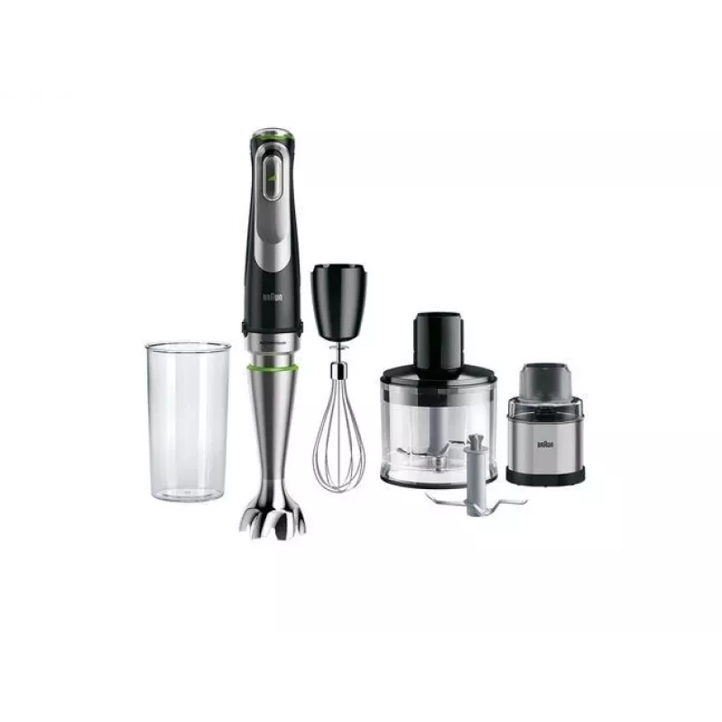 Braun MultiQuick 9 MQ9138XI 0,6 L Stabmixer 1200 W Schwarz, Edelstahl