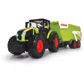 Traktor mit Anhänger 64 cm CLAAS FARM DICKIE