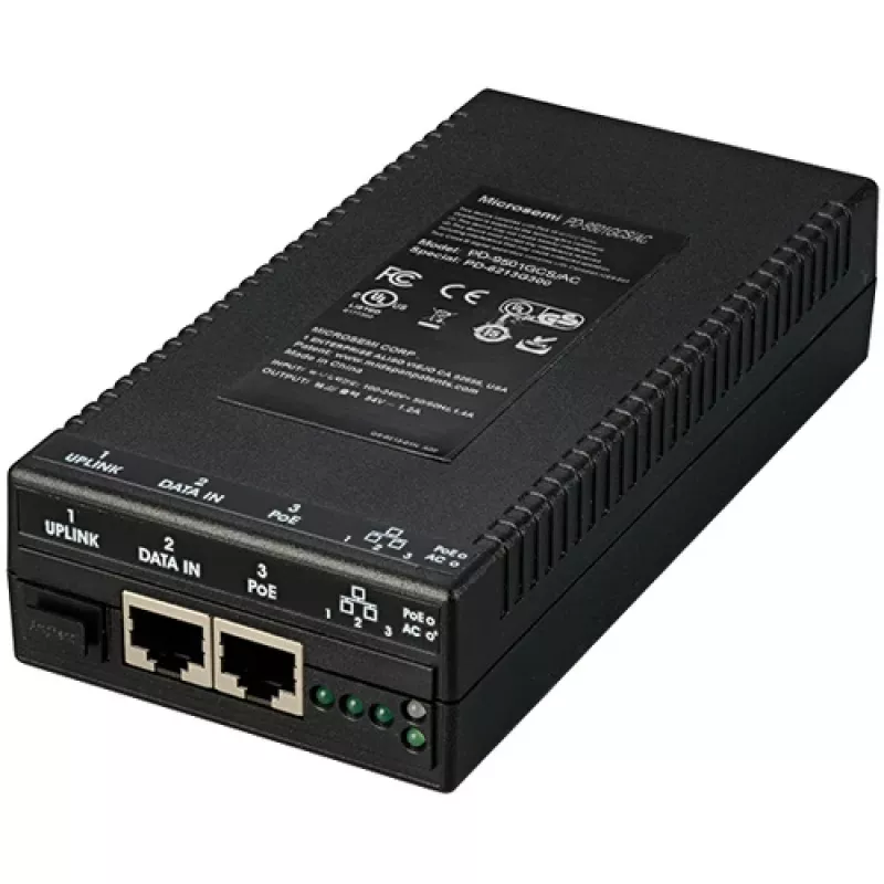 Microchip Technology Microchip PD-9501GCS – Medienkonverter – GigE – 1000Base-X – RJ-45 / SFP (Mini-GBIC)