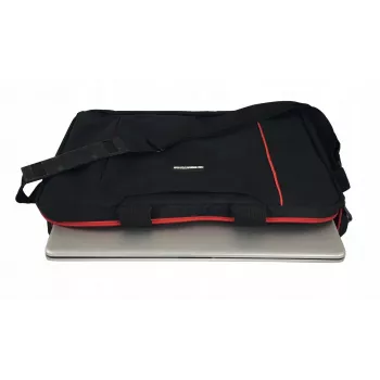Esperanza SALERNO 39,6 cm (15,6) Toploader-Tasche Schwarz, Rot