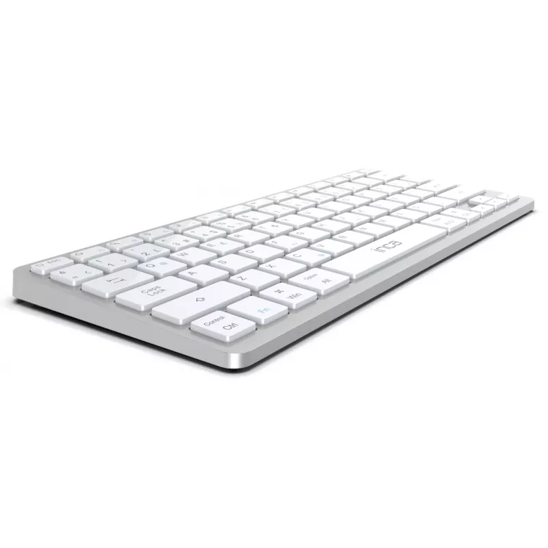 INCA Tastatur IBK-565BT BT 5.0, Smart, Akku 150Std, 8-10m silber