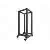Lanberg OR01-6827-B Rack 27U Freistehendes Gestell Schwarz (OR01-6827-B)