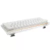 Ducky One 3 Aura Weiß Mini Gaming-Tastatur, RGB-LED - MX-Blau (US)
