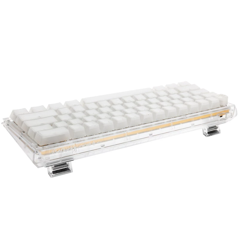 Ducky One 3 Aura Weiß Mini Gaming-Tastatur, RGB-LED - MX-Blau (US)
