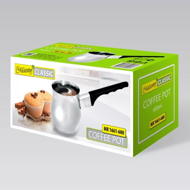 Kaffeekanne Maestro MR 1661 – türkische Kaffeemaschine, 600 ml Fassungsvermögen