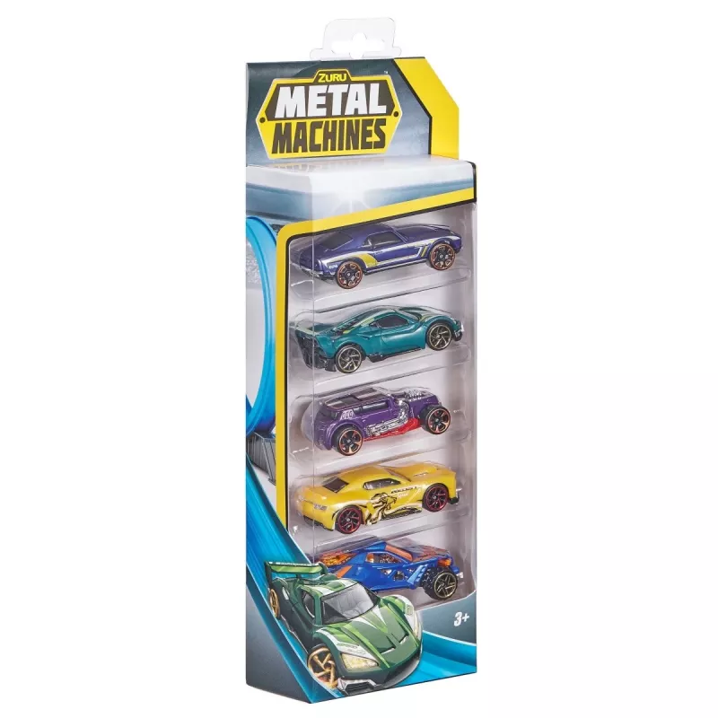Zuru Metal Machines Druckguss-Autos 5er-Pack 1:64, Serie 2, sortiert