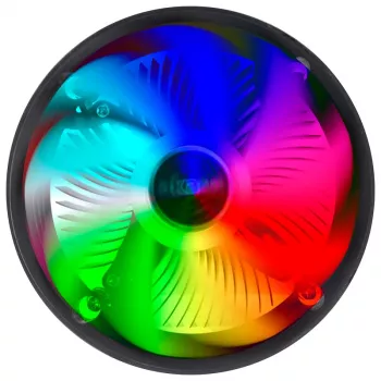 Kühler Akasa Vegas Chroma AM Prozessor 12 cm Schwarz Weiß