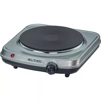 Heizplatte Rommelsbacher ELTAC EK 18 — Einzelkochfeld, 1500 W, silber metallic