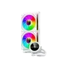 Gamemax | CPU-Flüssigkeitskühler | ICEBURG 240 DIGITAL | Weiß