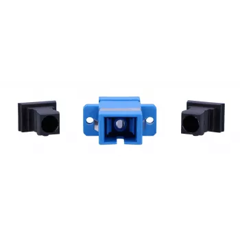 Extralink SC/UPC Adapter, Singlemode, Simplex, Blau