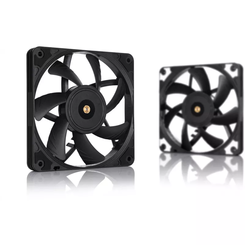 120 mm Noctua NF-A12x15 PWM schlank-Gehäuselüfter, 15 mm Dicke, 12 V, PWM, 450–1850 RPM, 94.2 m³/h, 23.9 dB, SSO-Lager