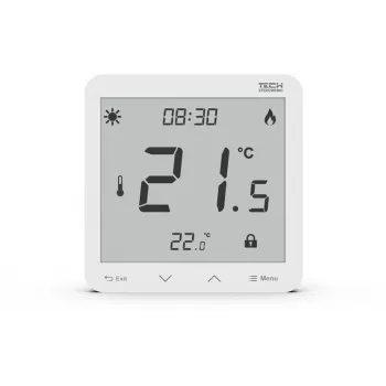 Unterputz-Raumthermostat Tech ST-297z v3 programmierbar weiß — wandmontierter Temperaturregler
