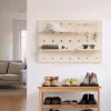 Maclean MC-130 WD Organizer aus Holz, Wandtafel 40x60 cm, max. 20 kg