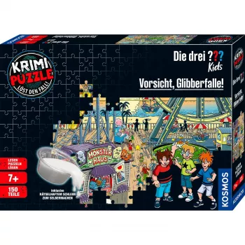 detective-Puzzle Die drei Kids: Vorsicht Glibberfalle (150 Teile)