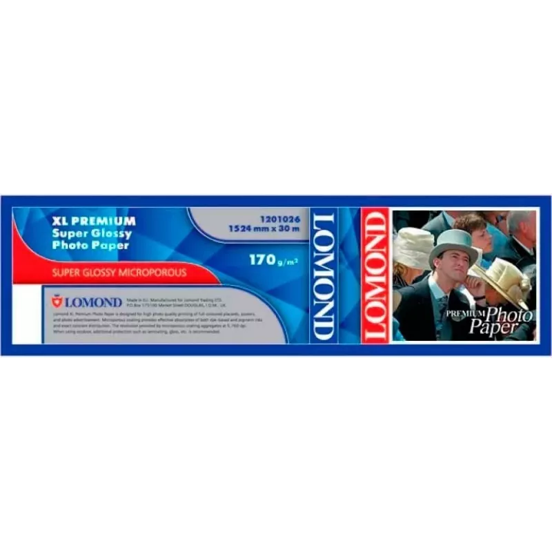 Lomond XL Fotopapier Super Glossy 200 g/m² 914 mm*30 m