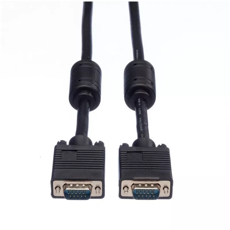 VGA-Kabel ROLINE High Quality Ferrite DDC HD15 M/M 20 m