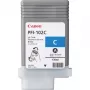 Tintenpatrone Canon PFI-102C Cyan – kompatibel für großformatige Canon-Drucker, 130 ml Kapazität
