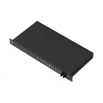 Managed Ethernet Switch TELTONIKA SWM281 – 24 RJ45-Ports, 4 SFP-Steckplätze