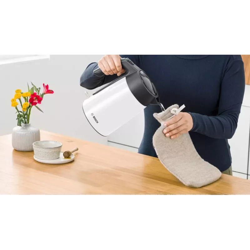 Bosch TWK7L461 Wasserkocher 1,7 L 2400 W Weiß