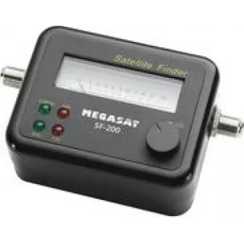 Satelliten-Signalfinder Megasat SF-200 (MPN 1200576) mit Signalstärke- und Signalqualitätsanzeigen