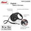 Flexi New CLASSIC 5 m Schwarz Hunde-Ausziehleine
