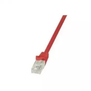 Logilink EconLine - Patchkabel - RJ-45 (M) auf RJ-45 (M) - 5 m - UTP - CAT 6 - Rot (CP2074U)