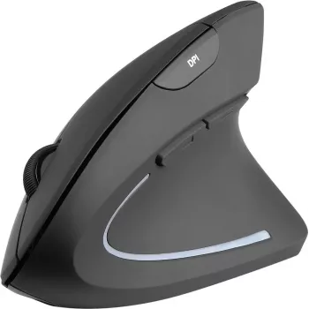 Perixx PERIMICE-713 R vertikale ergonomische Maus, kabellos, wiederaufladbar (PERIMICE-713 R)