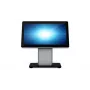 Elo schlank Self-Service Countertop Stand - Stand - für POS-Terminal - Schwarz/Silber - für Elo 1502L, 2002L, 2202L, 2402L, 2702L, I-Series ESY15i2, ESY15i5, ESY22i2, ESY22i5 (E514693)