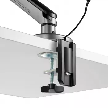 NanoRS Gaming Monitor Halterung 17-32 mit RGB LED Beleuchtung Tischhalterung höhenverstellbar schwenkbar neigbar max. 9 kg VESA 75x75 / 100x100