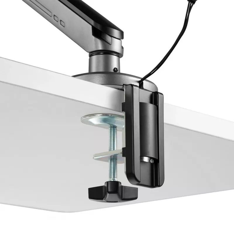 NanoRS Gaming Monitor Halterung 17-32 mit RGB LED Beleuchtung Tischhalterung höhenverstellbar schwenkbar neigbar max. 9 kg VESA 75x75 / 100x100
