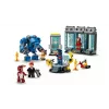 LEGO Marvel Iron Man Laboratorium Rüstkammer 76315 Spielset – 384 Teile, 5 Minifiguren, Präsentationsbereich