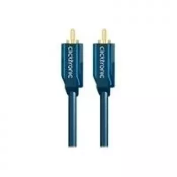 Audio-Kabel (Cinch-Stecker/Cinch-Stecker), 50 Ohm - 2,0 m RCA-Koaxialkabel für dynamischen Klang - Audio-Kabel (Cinch-Stecker/Cinch-Stecker), 75 Ohm