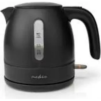 Nedis KAWK300EBK - 1 l - 2150 W – Schwarz – Kunststoff – Wasserstandsanzeige – kabellos (KAWK300EBK)