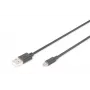 Assmann USB 2.0 Verbindungskabel. Typ A - Micro B M/M. 3.0m. USB 2.0 konform. UL. sw (AK-300110-030-S)