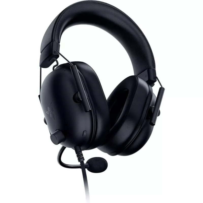 Kabelgebundenes Gaming-Headset Razer SchwarzShark V2 X — binaural, 3,5 mm, 32 Ω, 12–28000 Hz, Galgenmikrofon -42 dB, 270 g