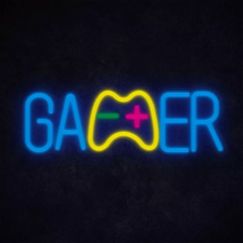 LED Neon Light MANTA SNL62MT GAMER RGB Color Changing - RGB Gaming-Streifenleuchte