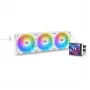 All-in-One-Flüssigkeitskühler THERMALTAKE MAGFloe 420 Ultra ARGB mit 140-mm-Lüftern, 500–2000 U/min, weiß