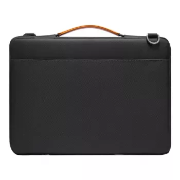 Laptop-Aktentasche Tomtoc Defender-A42 von Tomtoc (schwarz) – kompakte Schutzhülle für Notebooks