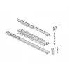 Rack-Einbauschienen-Kit EVER W/OP-ZA00-0001/00 Montagekit, silberne/schwarze Schiene, für Schrankinstallation
