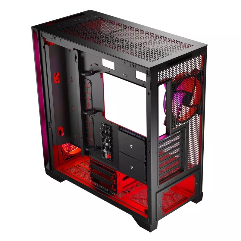 MODECOM Gehäuse VOLCANO EXPANSE T APEX ARGB MIDI Schwarz