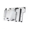 Backplate Alphacool 10261 Aluminium Chrom Kupfer Schwarz 95,7 mm