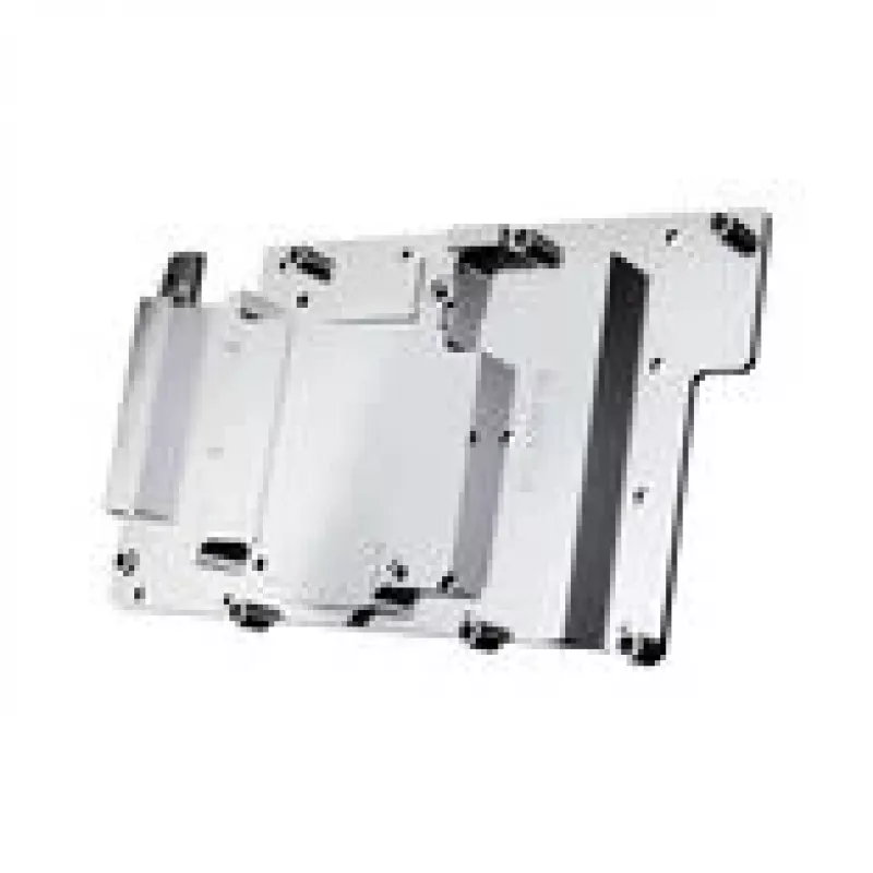 Backplate Alphacool 10261 Aluminium Chrom Kupfer Schwarz 95,7 mm