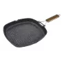 Grillpfanne JATA GMA28 Kilimanjaro quadratisch Schwarz