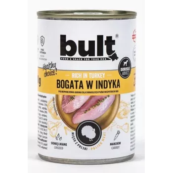 BULT reich an Truthahn - Nassfutter für Hunde - 800 g