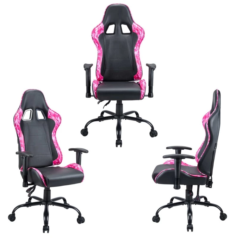Gaming-Stuhl SUBSONIC SA5609-PP — ergonomischer Gaming-Sitz, pink